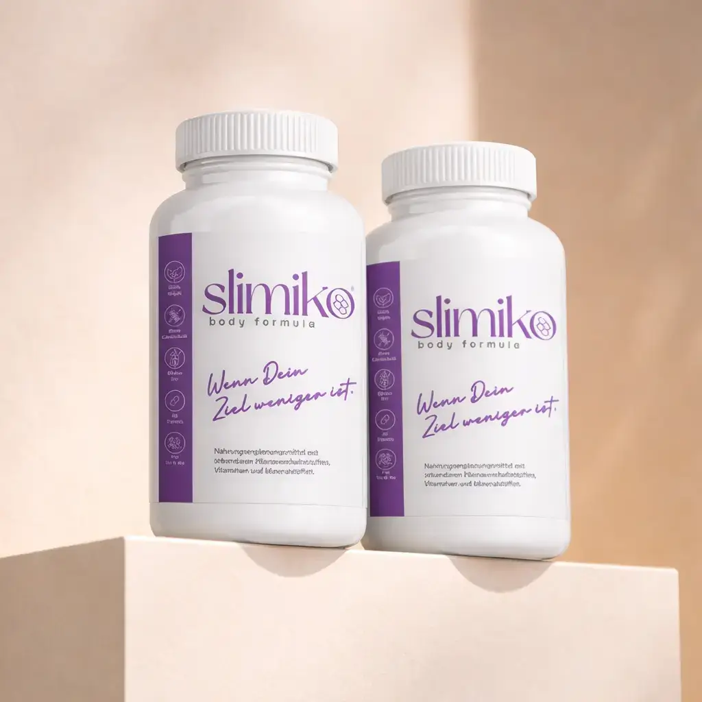 Zwei Slimiko Body Formula Flaschen